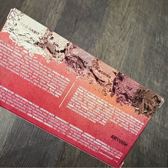 Urban decay Naked “SIN” mini eyeshadow palette NEW - Picture 5 of 5